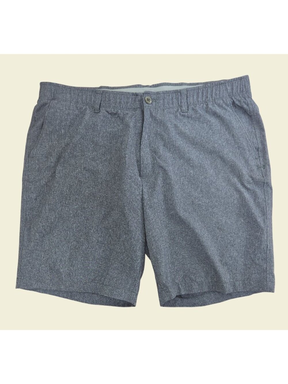 Under Armour Mens Golf Shorts Size 42 Heathered Gray Performance Stretch